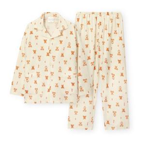 남성 G219 핫도그베어 긴소매 파자마 세트