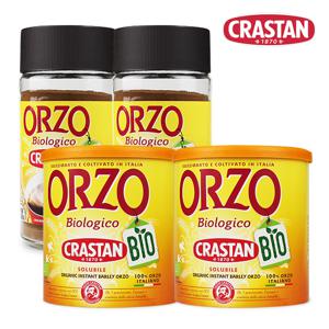 크라스탄 유기농 디카페인 보리 커피 오르조 보리차 125g+85g 2세트 카페인없는 차