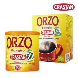 크라스탄 유기농 디카페인 보리 커피 오르조 보리차 125g+10T 1세트 카페인없는 차
