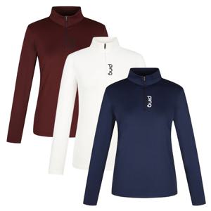 [핑골프] 여성 로고 반집업 티셔츠 121D3TR156