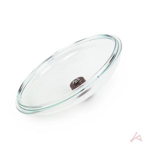 유리뚜껑 내열 돔 후라이팬 냄비 뚜껑 커버 덮개 24cm 기름튐방지 유리뚜껑22 내열유리뚜껑