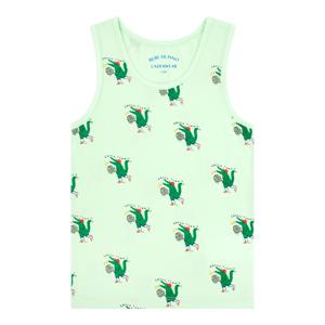 [베베드피노 언더웨어] [키즈]남아민트크로커다일텐셀탱크탑_BU41UT312