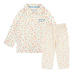 [베베드피노 언더웨어] [키즈]블루멀티도트파자마세트_BU41UJ310