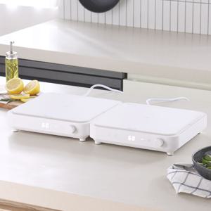 [MILLTH] 사일런트 듀얼팬 1구 캠핑 이동식 전기레인지 인덕션 (1+1)