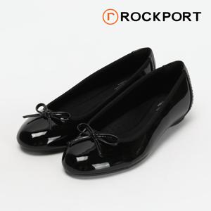 여성화 레이건 펌프 보우 플랫슈즈 블랙 M CH4576