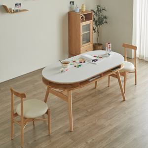 데이지 양면 세라믹 식탁 수납형 테이블 6인용 1800/2000