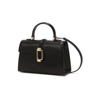 액세서리 [[25FW]] DCBA5F971BK [D-LOCK] 블랙 D락장식 가죽 토트백 S