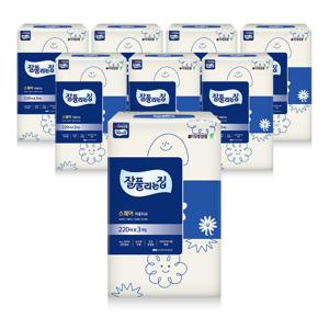 스퀘어 미용티슈 220매 x 3입 x 8팩