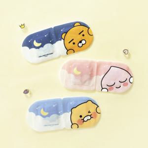 (25%+추가10%) 카카오프렌즈 스팀 온열 수면안대 묶음 구매시 개당 600원대 눈 찜질 라이언 어피치 춘식이