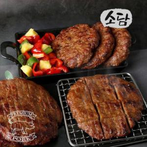 소담 수제 떡갈비 육즙가득 특제양념 150g x 20팩