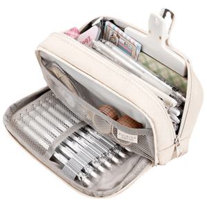 버튼업 대용량 펜슬케이스 필통 파우치 중학생 고등학생 학용품