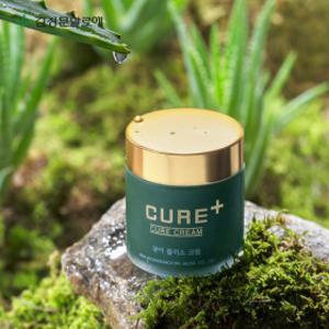 (1+1)(크리스마스 빡세일 특가+사은품 100%증정) 김정문알로에 큐어 플러스 크림 80g