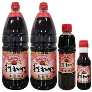 ((강추))홍게맛장1.8리터2개+500미리1개/홍게간장 +200