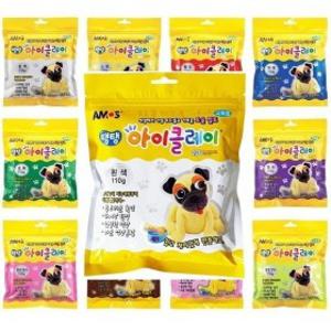 탱탱 아이클레이 12칼라 (110g) 천사 점토 찰흙 미술 ~~~~((  50종류 모음  ))