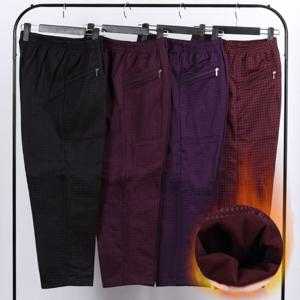 기모몸빼바지 할머니바지 꽃무늬바지 빅사이즈 밴딩팬츠