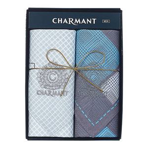 [BYC] 남성 자수 손수건 2매입 세트 BTE3043