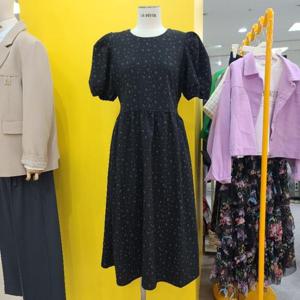 르피타 DP01 잔꽃 지지미원피스 L252UOP409