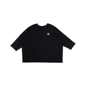 MLB 공용 팝콘 볼륨자수 오버핏 7부티 31TSW1031-50L