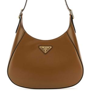 25 FW 프라다 트라이앵글 로고 플라크 레더 집업 호보백 1BC1792A3A