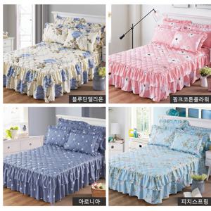 로아즈 4 슈퍼싱글침대커버 누빔매트리스 예쁜침대커버 SS
