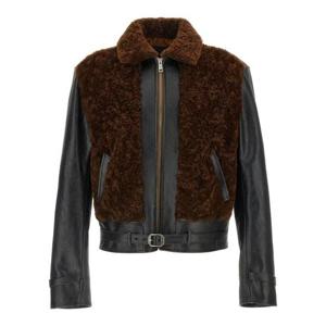 프라다 가죽 자켓 UPW574SOOO172NF0807 Black