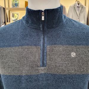 [피에르가르뎅]가을겨울신상 셔닐 반집업 융본딩POKR4903342_SH