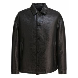 [PRADA] 라프리마 남성 레더 카반 자켓 UPS683 173AF0002 S OOO 블랙 /3