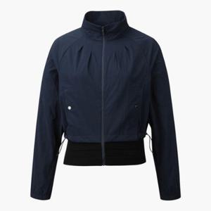 M 데상트골프자켓 GQC DP32WFBL95-GBLG 여성 밑단 니트 하이브리드 점퍼 / Green Blue