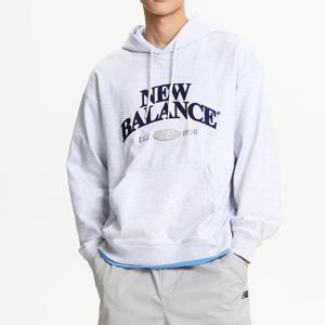 뉴발란스 공용 브릿지 그래픽 세미오버핏 후드티 NBN0E42823-16