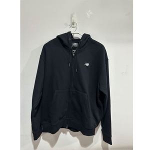 [뉴발란스]뉴발란스 UNI ESS 클래식 기모후드집업 NBMDF41003 BL