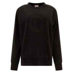 MONCLER Logo sweatshirt with crystals 8G00040-899TR999