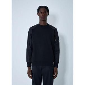 25 FW 몽클레어 남성 로고 모티프 맨투맨  mon0162002blk