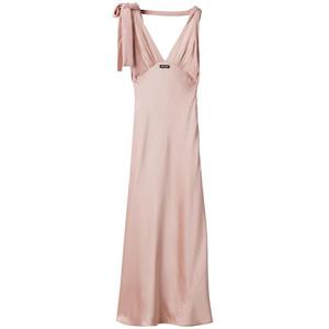 26SS 미우미우 롱 Satin 드레스 MF58941254F0924 TP563754022