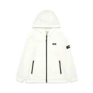 [내셔널지오그래픽 키즈] K242UJK930 페이퍼 바람막이자켓 WHITE