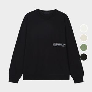 [버커루]남성 루즈핏 맨투맨 긴팔 티셔츠 B245TS100P