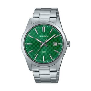 카시오 MTP-VD03D-3A1 남성 라운드 아날로그 메탈 손목 시계