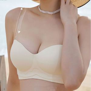 볼륨업 몰드브라 오프숄더 브래지어 웨딩브라 드레스