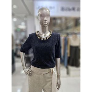 제시뉴욕 세이브존04 체인 네크리스 메탈릭 니트 DEA5KO6450KO