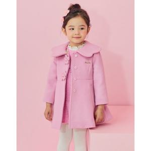 [프렌치캣(백)]PK 스칼럽 모직코트(Q46DAC020)