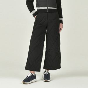 [헤지스골프]블랙 여성 퀼팅 다운 밴딩 팬츠(HWPA5D754BK)