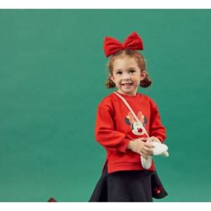 [디즈니베이비]미니크리스마스맨투맨(RED)_79S721052