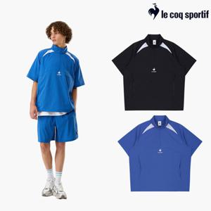 [르꼬끄][60% OFF] 남녀공용 풋볼 반팔 하프집업 아노락 QP313FJK71