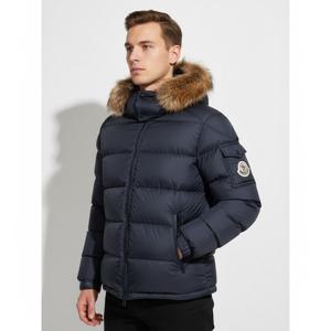 몽클레르 몽클레어 네이비블루 마야프 퍼 구스 다운 자켓 MAYAF 1A00198 5968E 742