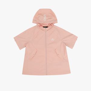 드루 여성 라글란소매 후드 반팔 아노락 DF42JP01_PC