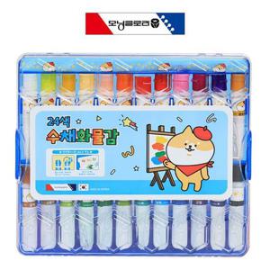 모닝글로리 모닝글로리 수채화물감 24색 bl 그림 수채 미술 학