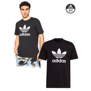 [아디다스] 오리지널 남녀공용 트레포일 로고 반팔티셔츠-H06642