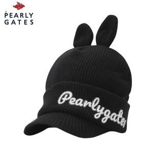 [파리게이츠] 여성 메탈릭 로고 자수 바니 비니 캡