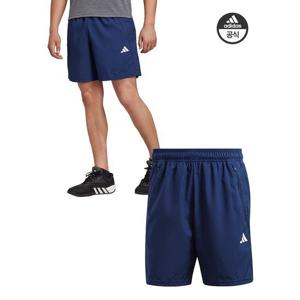 [아디다스] 남녀공용 가볍고 시원한 트레이닝 쇼츠/반바지(블루)-IC6977