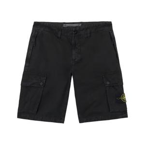 스톤아일랜드 버뮤다 카고 반바지 블랙 L100L08 S0003 V0029