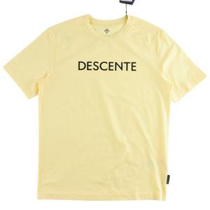 [데상트] 터프 에센셜 워딩 흡습속건 반팔티 SP323UTS75 YEL